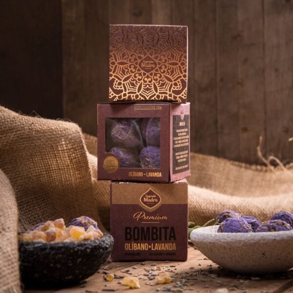 Smudge bombe Oliban et Lavande – Image 3