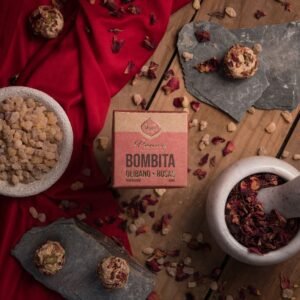 Smudge bombe Oliban et Rose