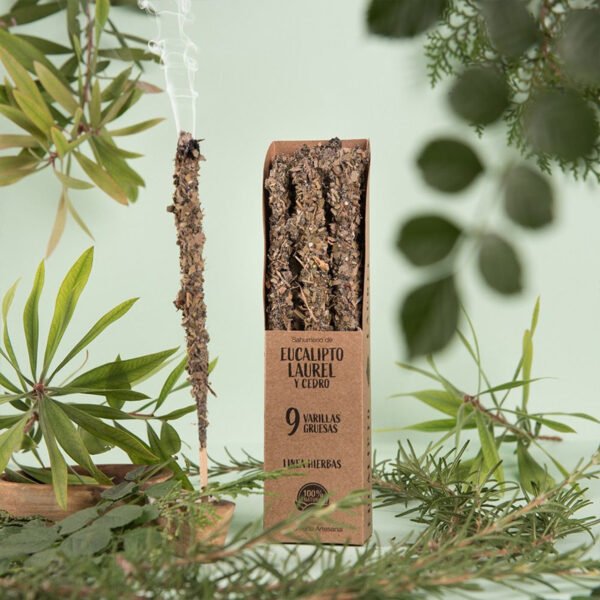 Bâtons Eucalyptus Feuille de Laurier & Cèdre – Image 3