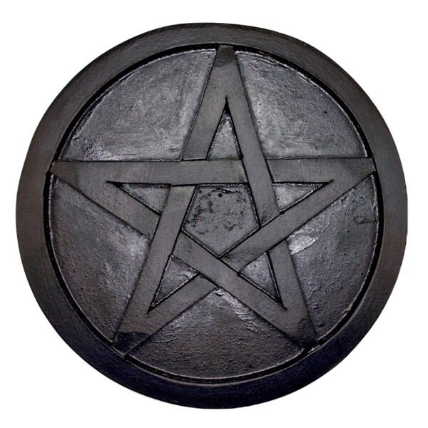 Centre d'autel noir