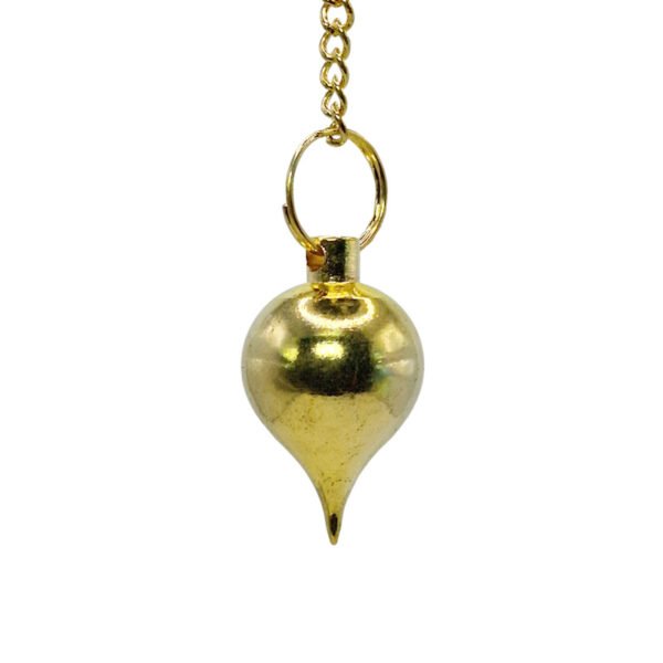 Pendule goutte Laiton