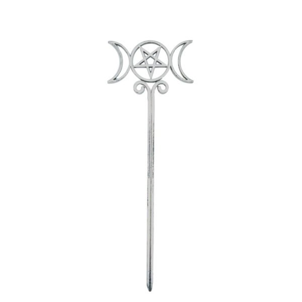 Broche triple lune