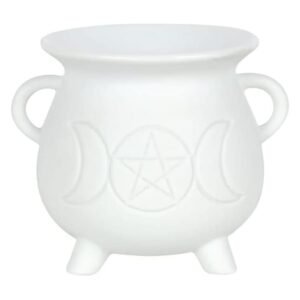 Brûle parfum triple lune blanc