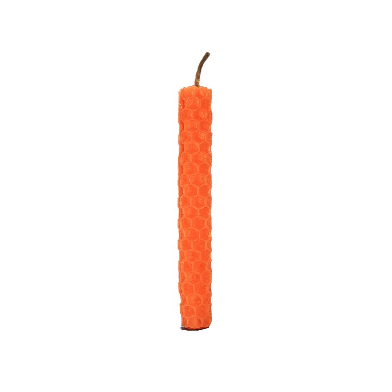 Petite Bougie Cire d’Abeille bleue