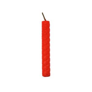 Petite Bougie Cire d’Abeille rouge