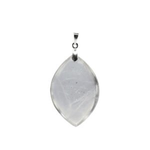 Pendentif marquise en Cristal de roche