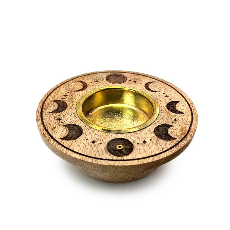 Porte Encens Pentacle Aluminium