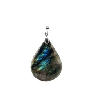 Pendentif goutte Labradorite