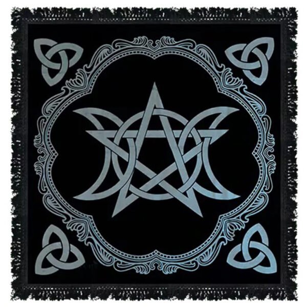 Nappe triple lune pentagramme