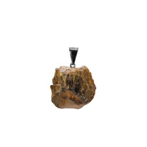 Pendentif Œil de tigre brut