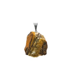Pendentif Œil de tigre brut