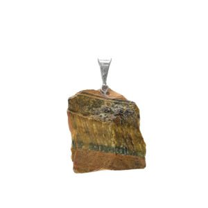 Pendentif Œil de tigre brut