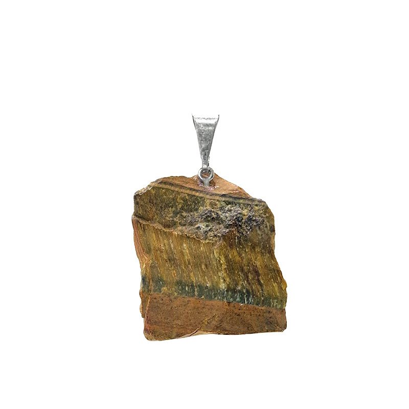 Pendentif Œil de tigre brut