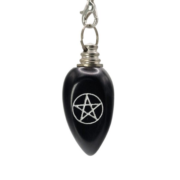 Pendule onyx pentagramme