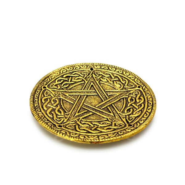 Porte Encens Pentacle Aluminium