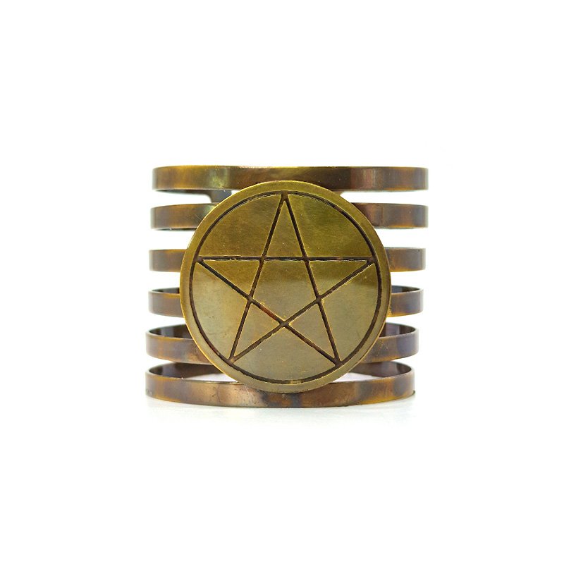 Bracelet Triple lune laiton