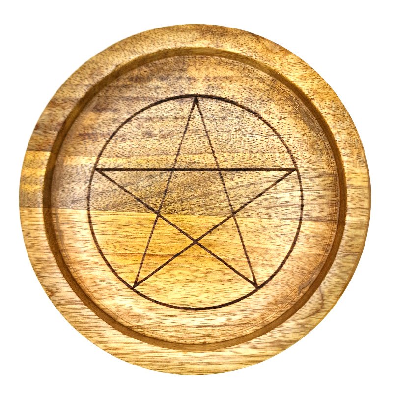 Porte Encens Triquetra Noir