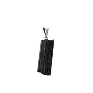 Pendentif Tourmaline noire brute