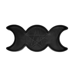 Plateau triple lune noir