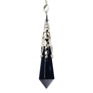 Pendule vortex tourmaline noire
