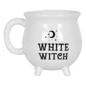 Mug sorcière blanche