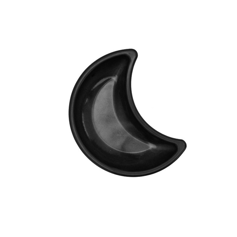 Bol demi lune effet noir & jaune