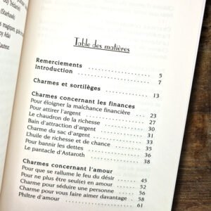 Charmes et Sortilèges Wicca