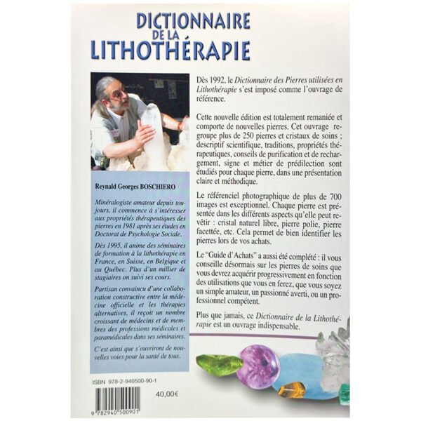 Dictionnaire de la lithothérapie - Propriétés énergétiques des pierres et cristaux naturels – Image 3