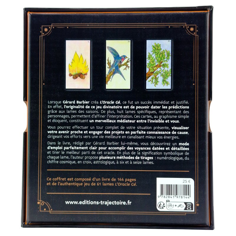 L’Oracle Gé – Coffret livre & le jeu Original L'Oracle Gé - Coffret livre & le jeu Original – Image 3