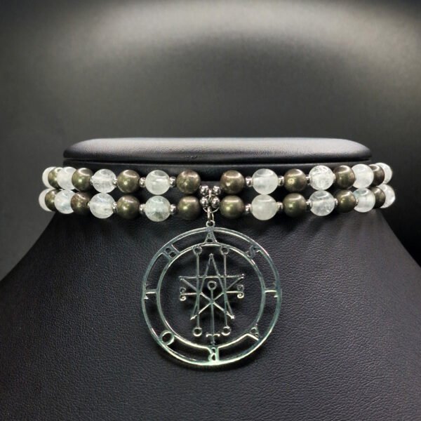 Collier Astaroth en pierres naturelles