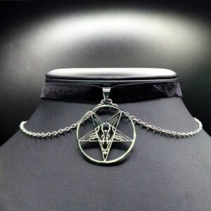 Collier Satan en velours