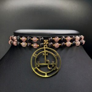 Collier Lilith en pierres naturelles