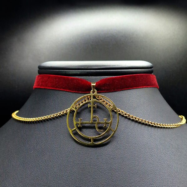 Collier Lilith en velours