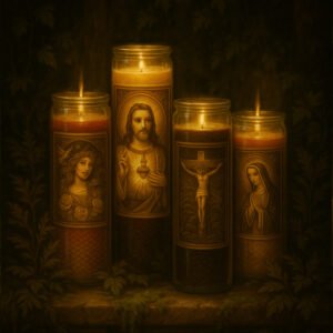 Bougies religieuses