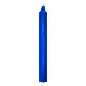 Chandelle bleue claire