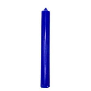 Chandelle bleue foncée
