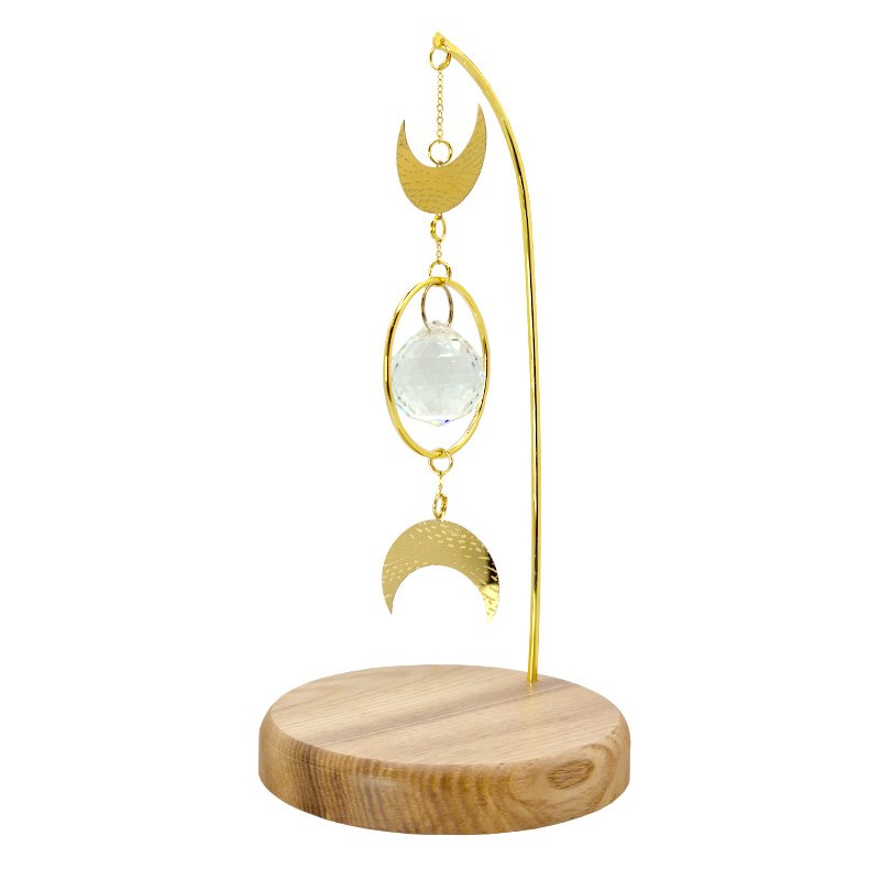 Pendule goutte à facettes améthyste
