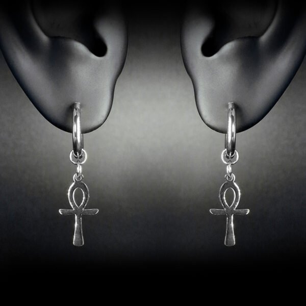 Boucles d'oreilles croix de Ankh – Image 2