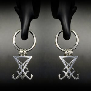 Boucles d’oreilles sceau de Lucifer