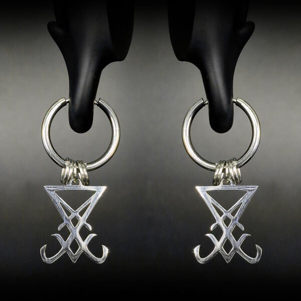 Boucles d'oreilles sceau de Lucifer – Image 2