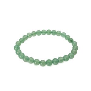 Bracelet Aventurine verte 6mm