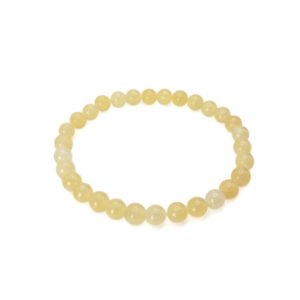 Bracelet Calcite jaune 6mm