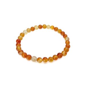 Bracelet Cornaline 6mm