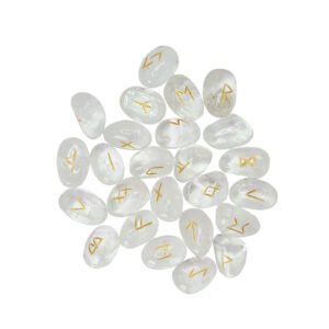 Runes en cristal de roche