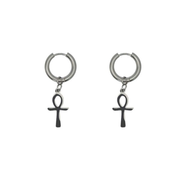 Boucles d'oreilles croix de Ankh