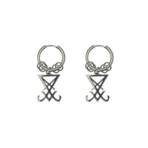 Boucles d’oreilles sceau de Lucifer