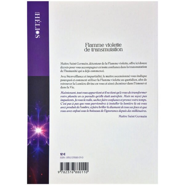 Flamme violette de transmutation - Maître Saint Germain – Image 3